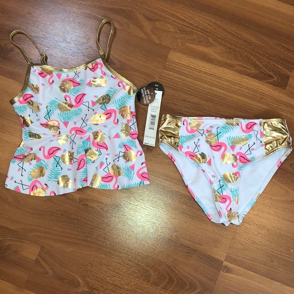 Nicole Miller Other - Nicole Miller NWT Girls Size 10 2 piece tankini